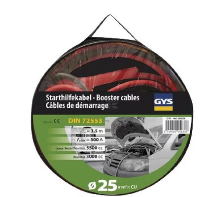 Divers - Non définie - Kit câbles démarrage 25mm² 3,5m