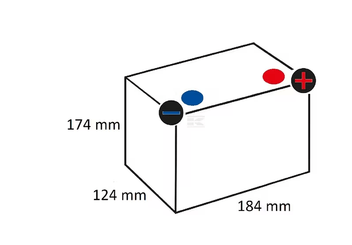 Divers - Non définie - Batterie 12V 24Ah 200A avec pack d'acide