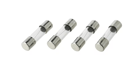 Divers - Non définie - Fusible 5A x 20mm, verre (x4)