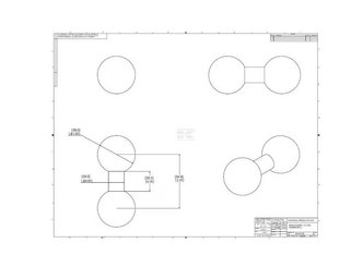 Divers - Non définie - "Tige à double boule ""C"""