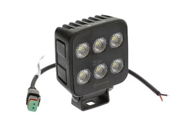 Divers - Non définie - Lampe de travail LED, 60W, 6600lm, carrée, 12/24V, blanche, 92x109,5x51,1mm