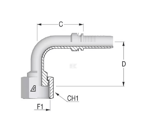 Divers - Non définie - Raccord à sertir DN10-13/16 OR