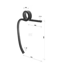 Divers - Non définie - Dent carrée 30x30x635 Droite