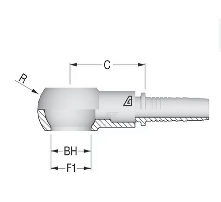 Divers - Non définie - Raccord a sertir banjo DN13 -