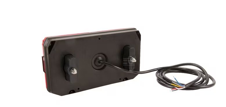 Divers - Non définie - Feu arrière LED rectangle gauche 12-24V, 242x134x36.5mm