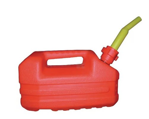 Divers - Non définie - Jerrican plastique 5 litres rouge