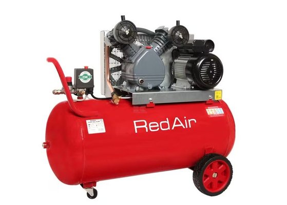 Divers - Non définie - Compresseur mobile KRPC 20/100 M - bicylindre en V - Mono-étagé - Fonte