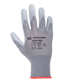 Gants de travail 1.001 8/M, emballage de 3, gris