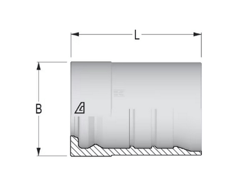 Divers - Non définie - Raccord à sertir DN8 - UNF 9/1
