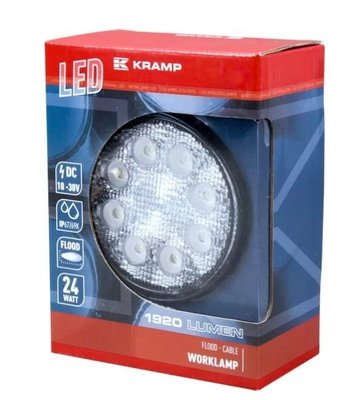 Divers - Non définie - Phare de travail led rond 24w