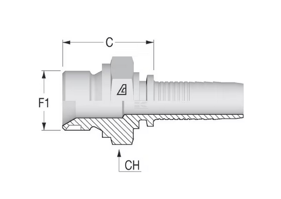 Divers - Non définie - Raccord à sertir DN06-1/8 BSP