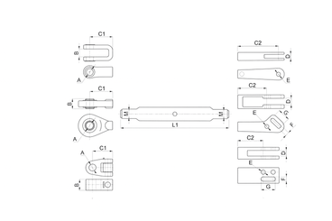 Divers - Non définie - SUSPENTE ADAPTABLE