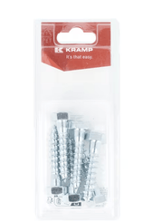 Divers - Non définie - Vis à bois M10 x 50mm (x6)