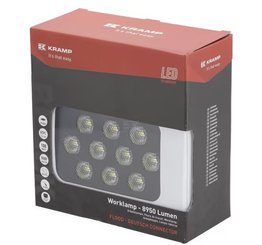Divers - Non définie - Lampe de travail LED, 100W, 8950lm, rectangulaire, 12/24V, blanc, 150x112x52,7mm