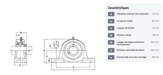 Divers - Non définie - Palier