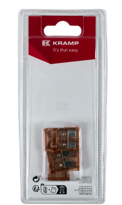 Divers - Non définie - Fusible 5A x 20mm, lame (x6)