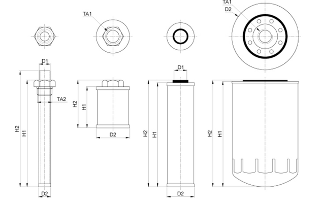 Divers - Non définie - Filtre Hydraulique Adaptable