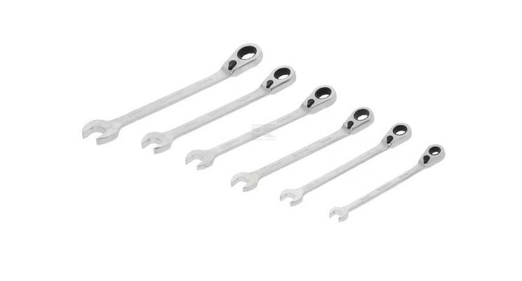 Divers - Non définie - Jeu de clés à cliquet 6pcs.