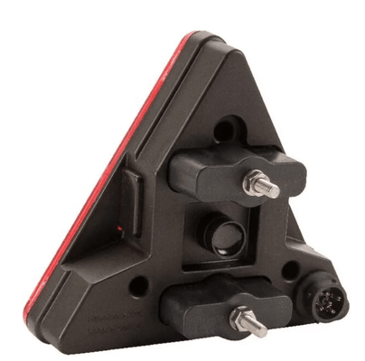 Divers - Non définie - Feu arrière LED triangulaire droit, 12-24V, 163x144x38.8mm, 5 fiches
