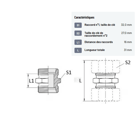Divers - Non définie - Raccord 18L