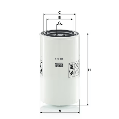 Divers - Non définie - Filtre hydraulique Adaptable