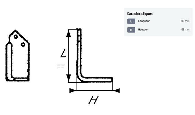 Divers - Non définie - Lame de fraise G. utilisable pour Howard