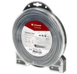 Divers - Non définie - Fil de coupe Ø 2.5mm 59m carré Titanium Power gris