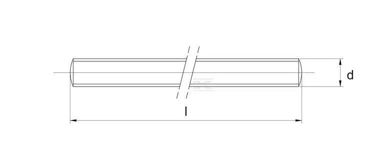 Divers - Non définie - Tige filetée M27 8.8 zing
