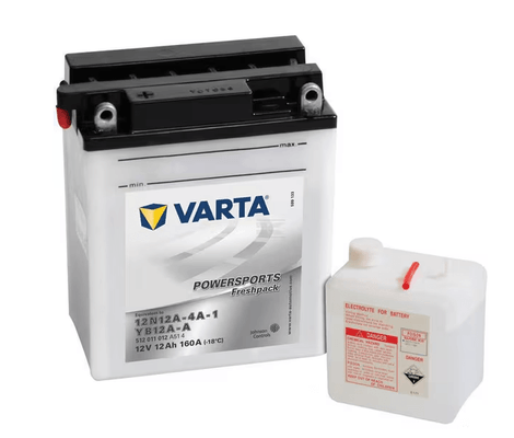 Divers - Non définie - Batterie 12V 12Ah 160A Sports motorisés Freshpack VARTA
