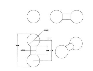 Divers - Non définie - Tige à double boule