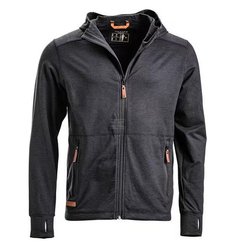 Divers - Non définie - Polaire zippé avec capuche homme, anthracite 2XL