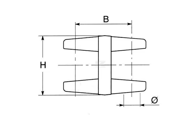 Divers - Non définie - Mâchoire double, 23.8mm, 2/G2/S2