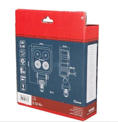 Divers - Non définie - Phare de travail LED 2x9W